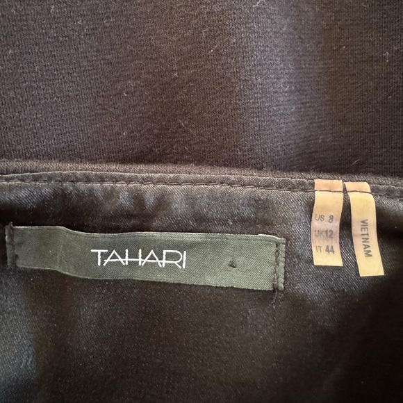 Tahari Black lined Mini Skirt - Picture 3 of 3